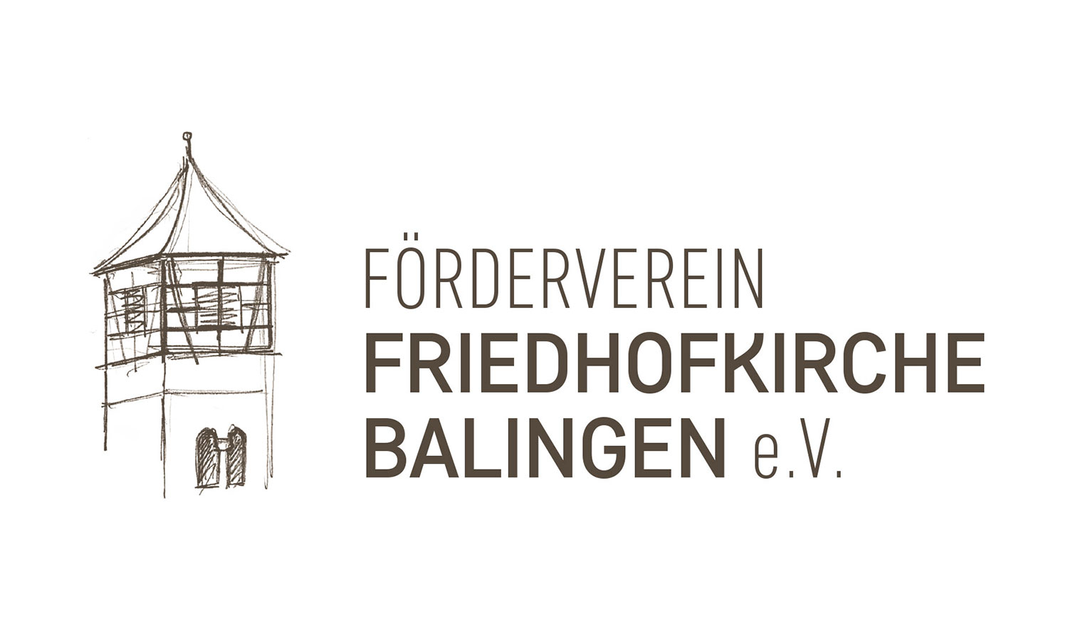 Logo Design für den Förderverein Friedhofkirche Balingen e.V.